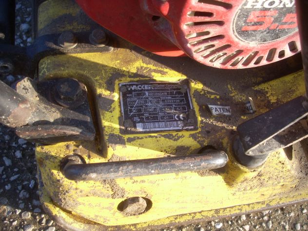 WACKER WP 1550 PIASTRA VIBRANTE USATA - Foto 3