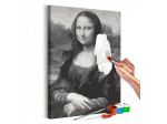Quadro Fai Da Te 40x60 Cm. Monna Lisa ARREDALACASA Spedizione Gratis