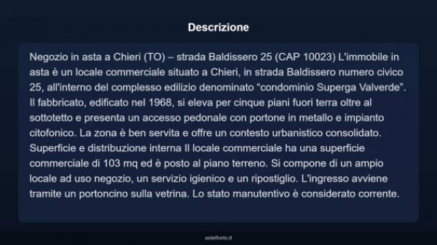 Immobile in asta di 103 m² in vendita a Chieri - Foto 8