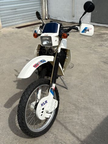 Kawasaki kLR 600 con starter Electric del 1986 due proprietari con soli 21.700 - Foto 3