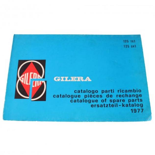 Catalogo parti di ricambio Gilera TG1 GR1 125 1977