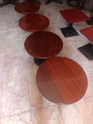 Tavolo rotondo in legno - Foto 3