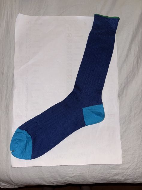 CALZE NUOVE MAI USATE DA UOMO FIRMATE ORIGINALI”PAUL SMITH”MADE IN ITALY LEGGERE - Foto 10