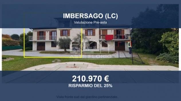 Immobile in asta di 203 m², box auto in vendita a Imbersago