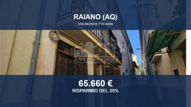 Immobile in asta di 169 m² con più di 5 locali in vendita a Raiano
