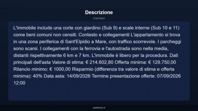 Immobile in asta di 221 m² in vendita a Sant'Elpidio a Mare - Foto 15