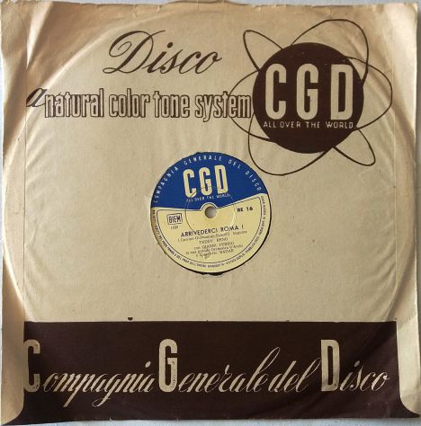 5 Dischi 78rp da 1952 a 1956 di Teddy Reno e R. Carosone. Vendo anche singolo - Foto 3