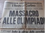 EDIZIONE STRAORDINARIA DE IL RESTO DEL CARLINO 1972 ORIGINALE