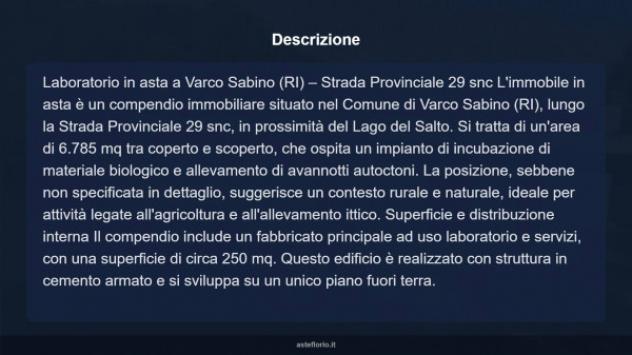 Immobile in asta di 250 m² in vendita a Varco Sabino - Foto 10