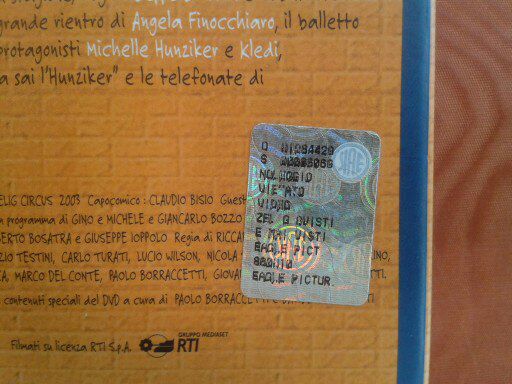 COFANETTO ZELIG CIRCUS "SVISTI E MAI VISTI VOLUME 1" - Foto 4