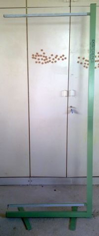 Espositore Pubblicitàrio bi-facciale 200 x 85 cm. per esterni ed interni. - Foto 4