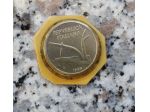 10 lire del 1999 della rep. Italiana tagliate dalle serie in fdc assoluto -