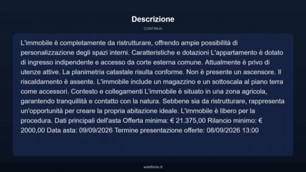 Immobile in asta di 71 m² in vendita a Vetralla - Foto 17