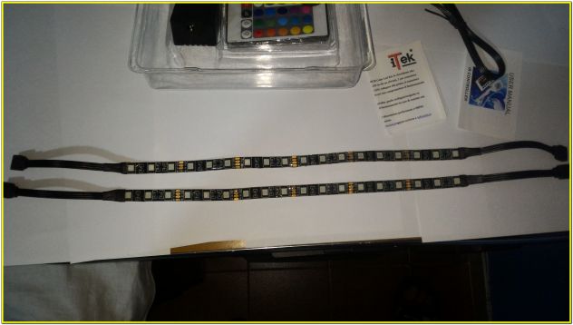 Led RGB ITek Magnetiche Per Pc Desktop