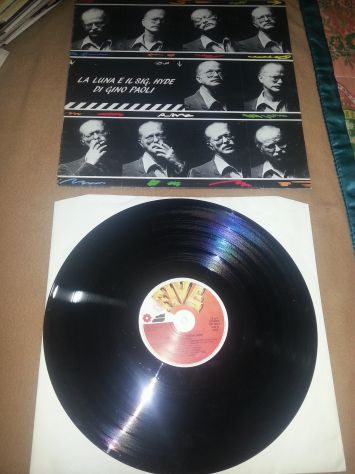 VINILE COME NUOVO,33 GIRI:GINO PAOLI"LA LUNA E IL SIGNOR HYDE"(1984)1°STAMPA IT - Foto 2