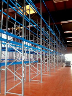 scaffalatura porta pallets usata