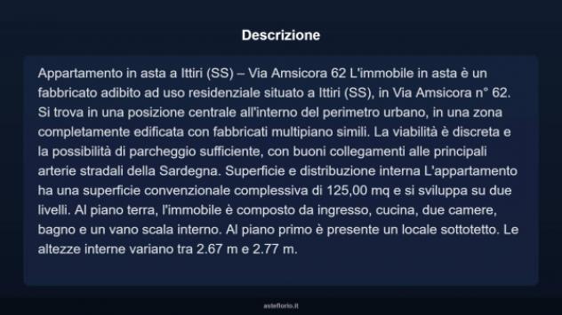 Immobile in asta di 125 m² in vendita a Ittiri - Foto 5