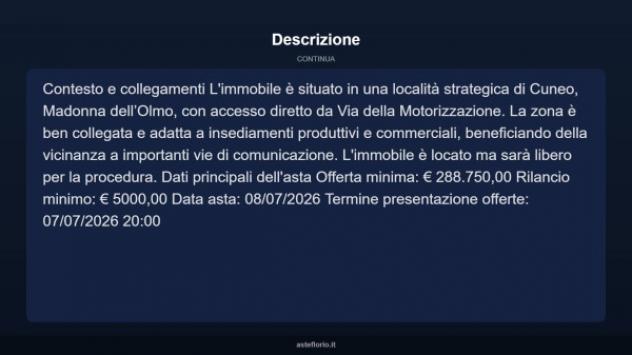 Immobile in asta di 815 m² in vendita a Cuneo - Foto 8