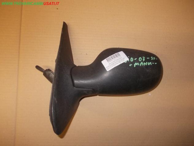 RETROVISORE EST.S.reg.manuale NERO PLASTICA RENAULT CLIO (C65/B65)  Vetri e Retrovisori  Cristalli  Retrovisori  Retrovisore RENAULT - CLIO II - 01-04