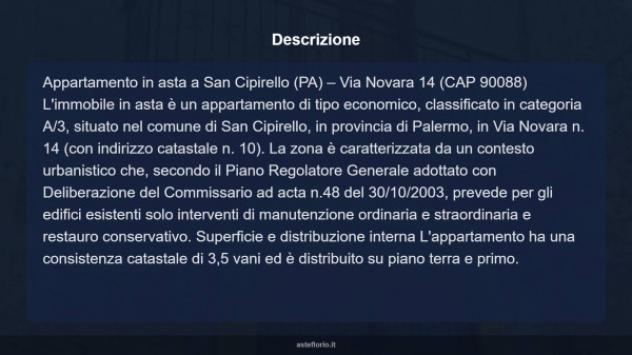 Immobile in asta di 41 m² in vendita a San Cipirello - Foto 12