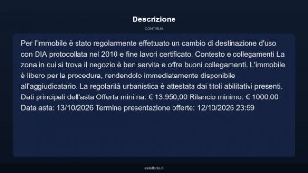 Immobile in asta di 31 m² in vendita a Mentana - Foto 6