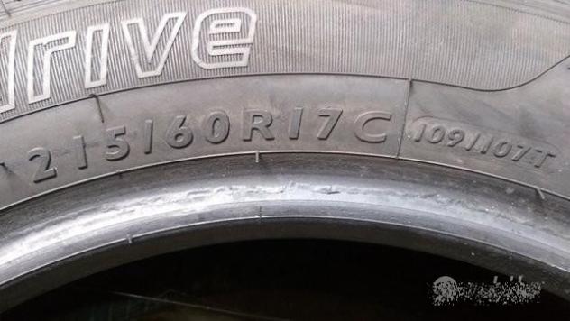 2 gomme 215 60 17C DUNLOP A1917 - Foto 6