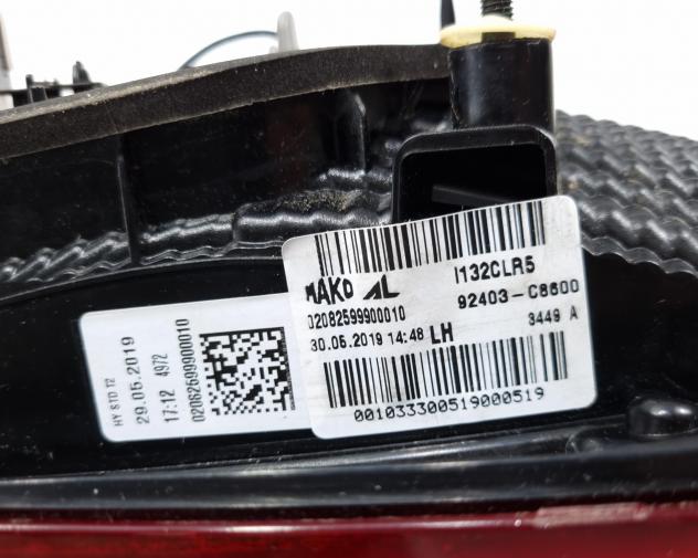 STOP POSTERIORE SINISTRO INTEGRATO NEL PORTELLO HYUNDAI i20 Serie 92403-C8600 (20) - Foto 15