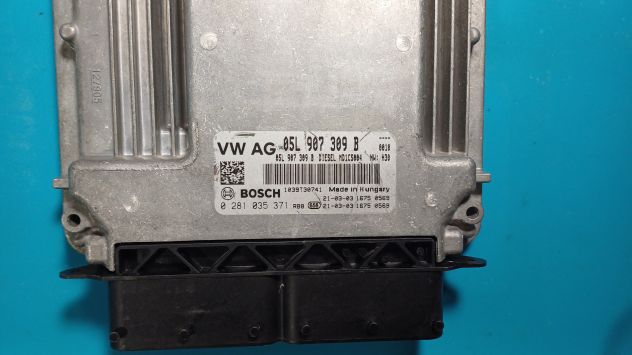 CENTRALINA BOSCH 0281035371 AUDI 05L907309B PER AUDI Q3 TDI 2.0 ANNO 2021 3-431