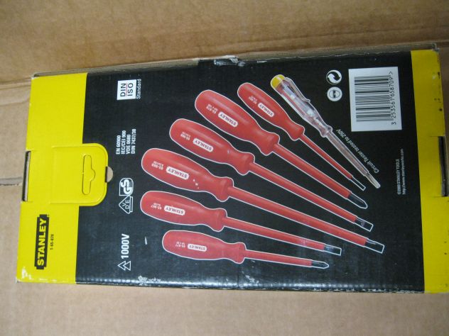 STANLEY Cacciaviti isolati 1000 volt (NUOVI) - Foto 2