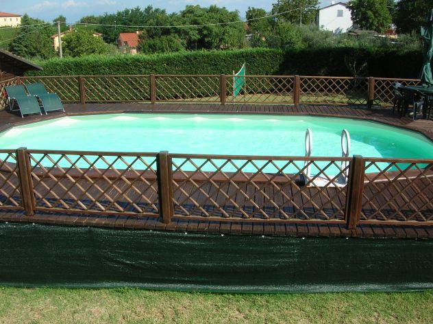 Vendo terreno con piscina e roulotte - Foto 7