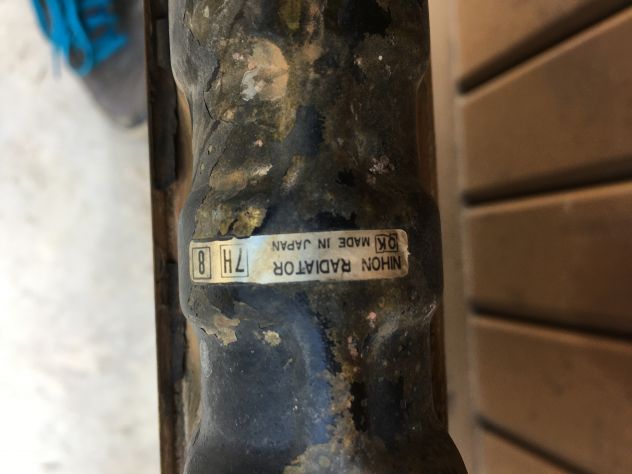 Radiatore Acqua motore Nissan KING CAB D21 / MD21 1998 - Foto 3