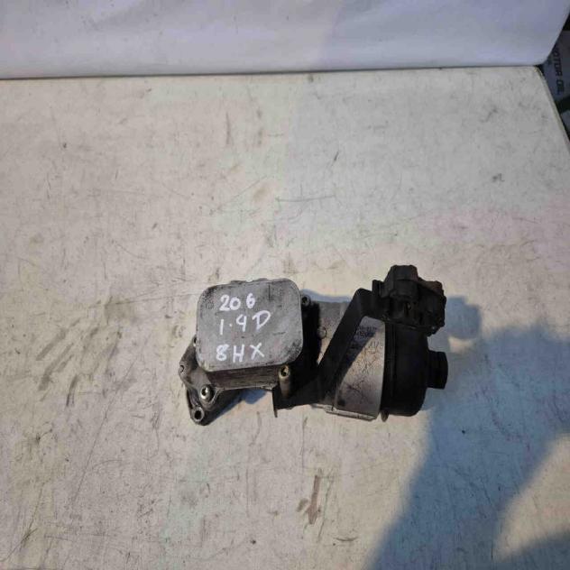 SUPPORTO FILTRO OLIO PEUGEOT 206 1° Serie diesel 1.4 (9803)