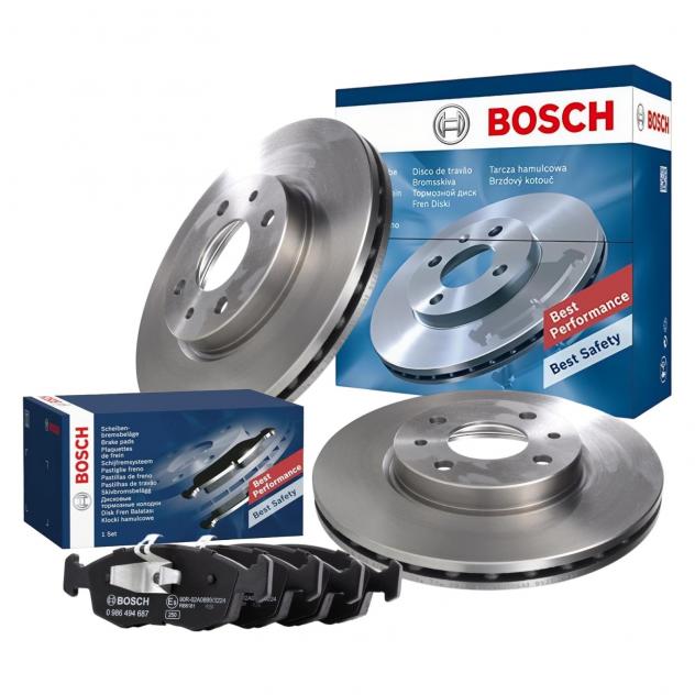 Kit Freni Anteriore Bosch Fiat Panda e Lancia Ypsilon 0986478639 0986494687