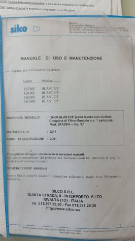 SILCO BLAST 3F Sabbiatrice - Pallinatrice - Foto 4