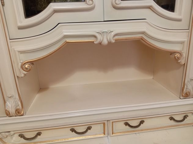 Vendo mobili sala stile veneziano bianco anticato. - Foto 7
