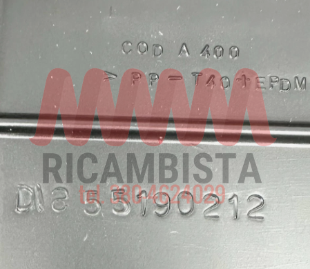 55190212 Alfa Romeo 147 156 166 GTV Spider 2.0 coperchio cinghia distribuzione - Foto 2