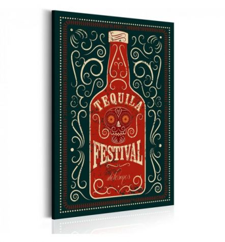 Quadro Con La Tequila Rossa - ARREDALACASA