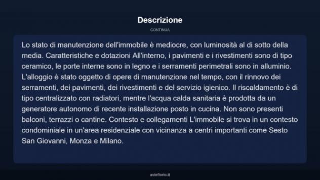 Immobile in asta di 44 m² in vendita a Cinisello Balsamo - Foto 13