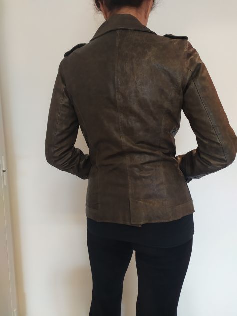 Giacca in pelle donna Delan - Foto 3