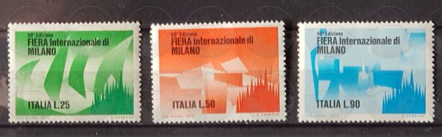 ITALIA francobolli serie: FIERE 1972-1998