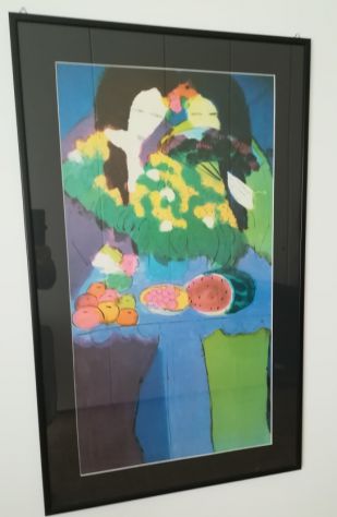 Poster Due donne con frutta di Walasse Ting - Foto 2