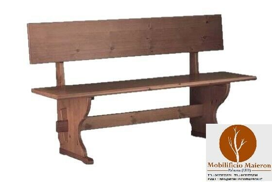 Panche In Legno Per Bar Birreria Pizzeria Pub cod705 cm 200