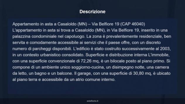 Immobile in asta di 72 m², box auto in vendita a Casaloldo - Foto 10