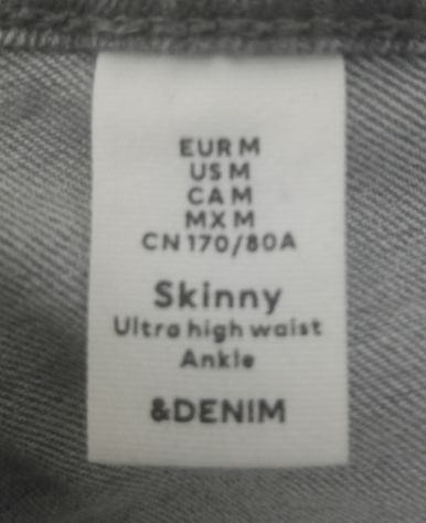 Jeans Skinny Ultra High – Grigio – M - Foto 3