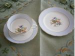 Trio da the' del 1930'-1943', in fine porcellana inglese - Made in England