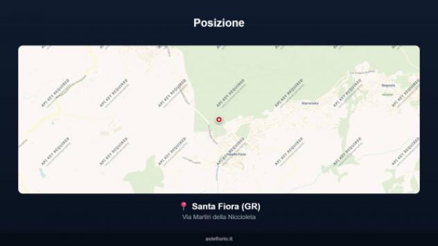 Immobile in asta di 26 m² in vendita a Santa Fiora - Foto 4
