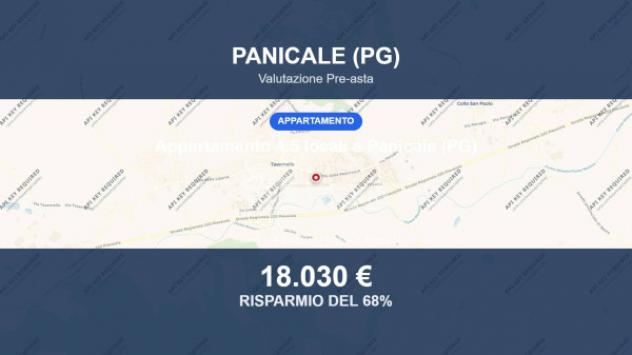 Immobile in asta di 92 m² in vendita a Panicale