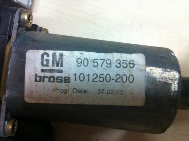 Motorino alzavetro Anteriore DESTRO OPEL ZAFIRA 1 serie 2002 - Foto 4