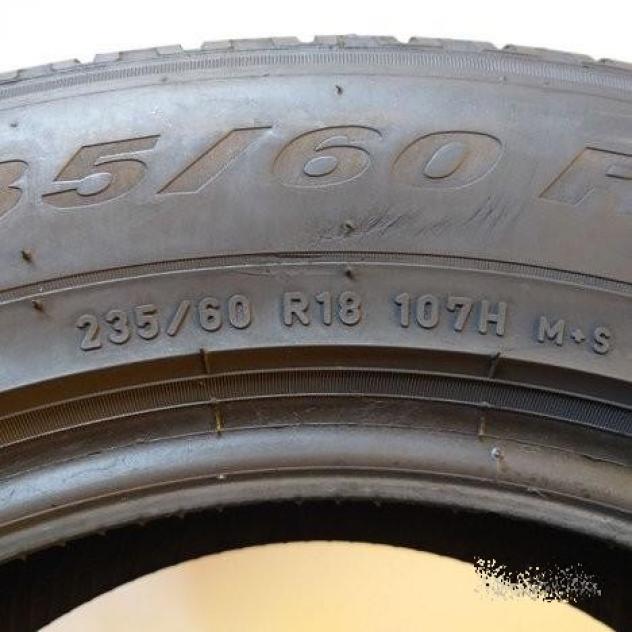 4 gomme 235 60 18 pirelli a15560 - Foto 7