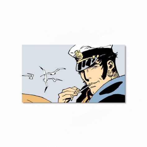 Quadro Corto Maltese dipinto a mano pop art - Foto 2